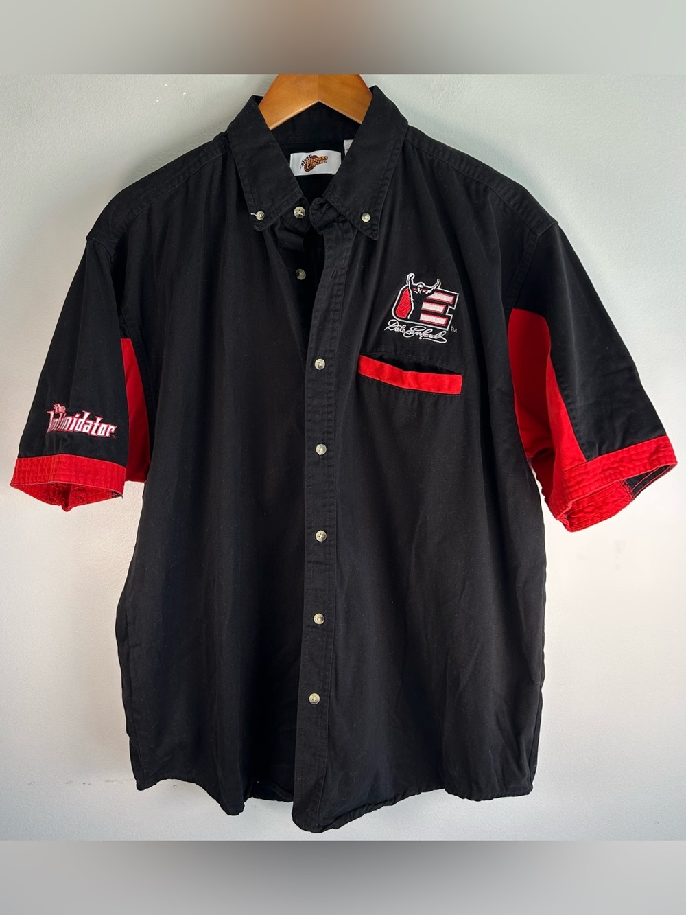 Winners Circle Dale Earnhardt Mens Button Up Shirt XL Intimidator Nascar Vintage